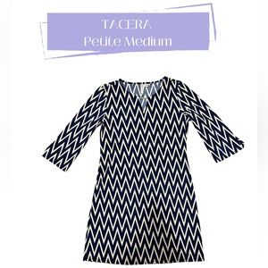 Tacera Patterned Dress Size PM